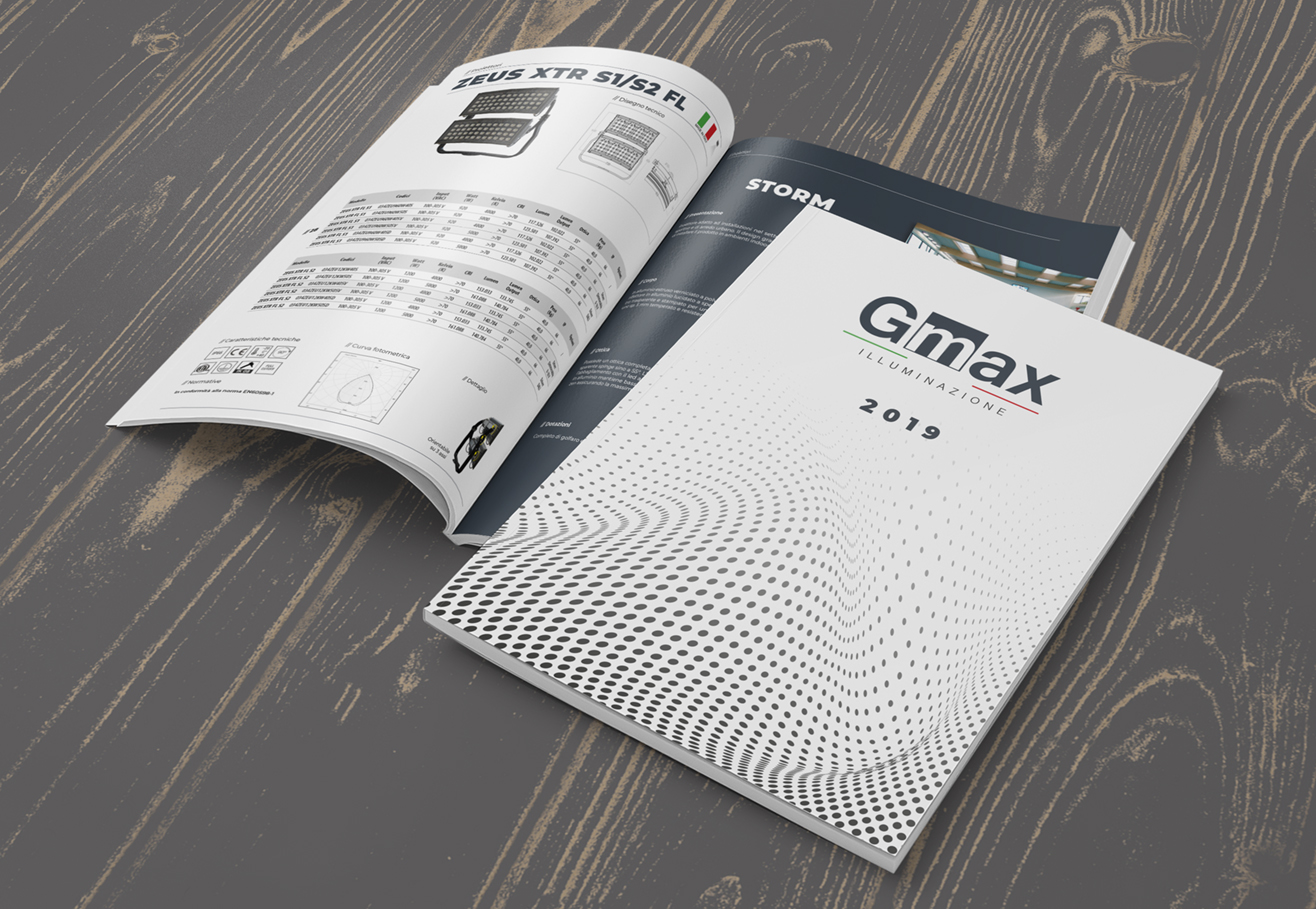 Caso Studio Catalogo Gmax Illuminazione